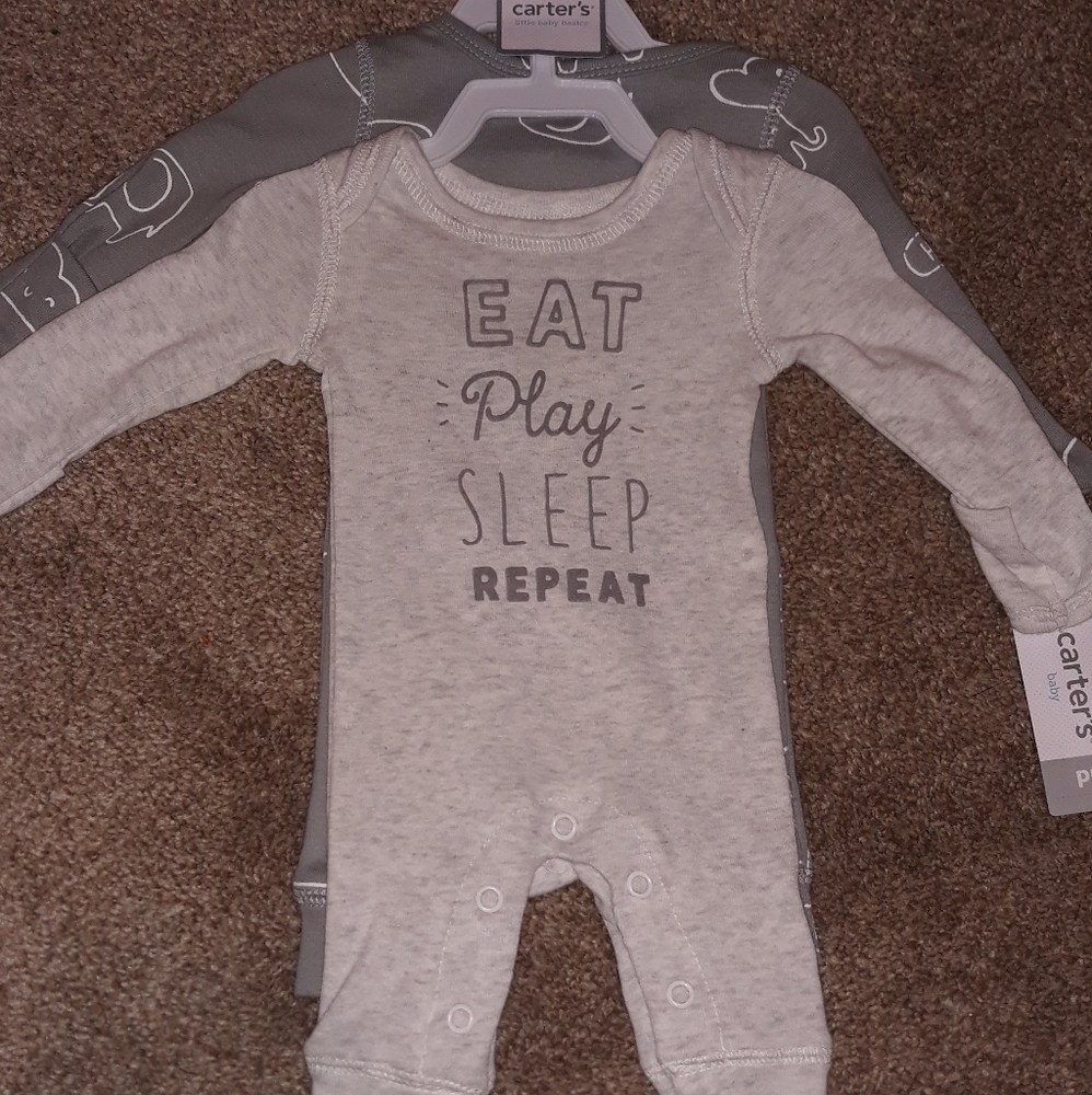 Preemie Footless Sleepers